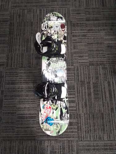 Used Firefly Odyssey 110 Cm Boys Snowboard Combo