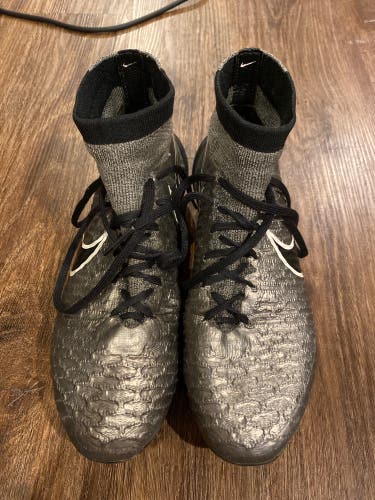 Silver Men's Molded Cleats Nike Magista Obra II FG Cleats