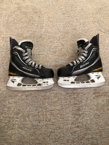 Used Bauer Regular Width Size 12 Supreme One60 Hockey Skates