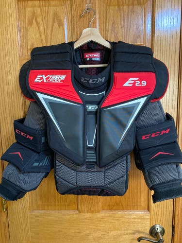 CCM Hockey Goalie Chest EX Condition INT S - See Description