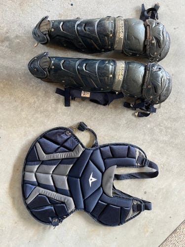 Used All Star System 7 Catcher's Set