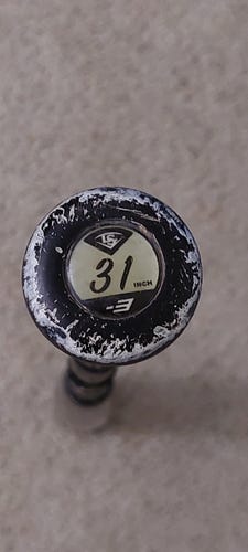 Used BBCOR Certified 2021 Louisville Slugger Composite Meta Bat (-3) 28 oz 31"