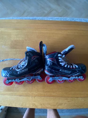 Used Bauer Regular Width Size 10 Vapor XR500 Inline Skates