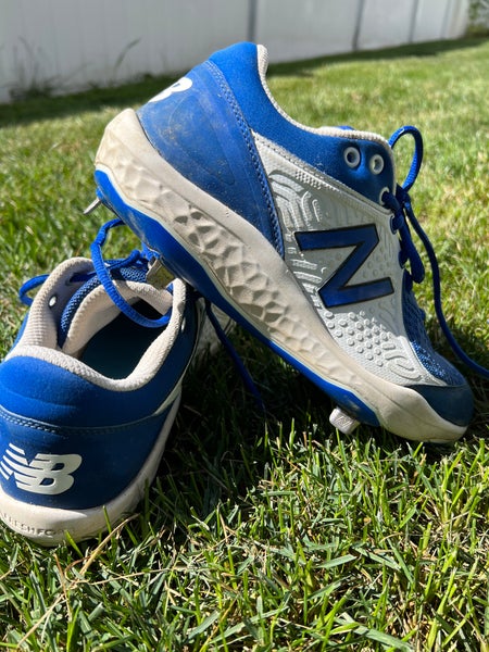 Blue Men's Metal Low Top