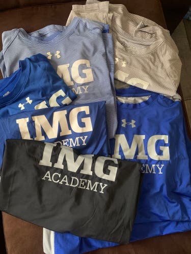XL Under Armour Performance/ Training Shirts (lot of 7)