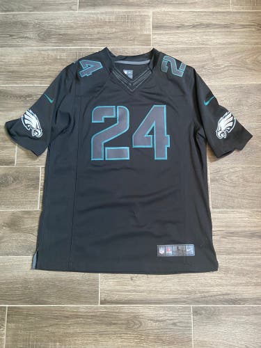 Used Large Philadelphia Eagles Nike Replica Jersey