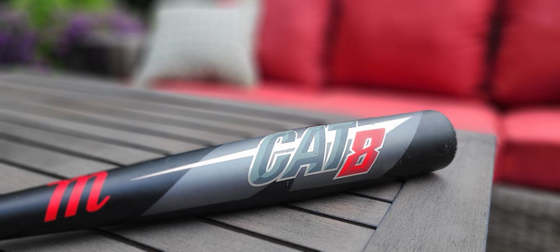 Marucci CAT 8 BBCOR Certified Alloy Bat (-3) 27 oz 30" *#1 in Bats on Sideline*