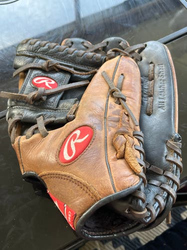 Rawlings brown youth baseball glove