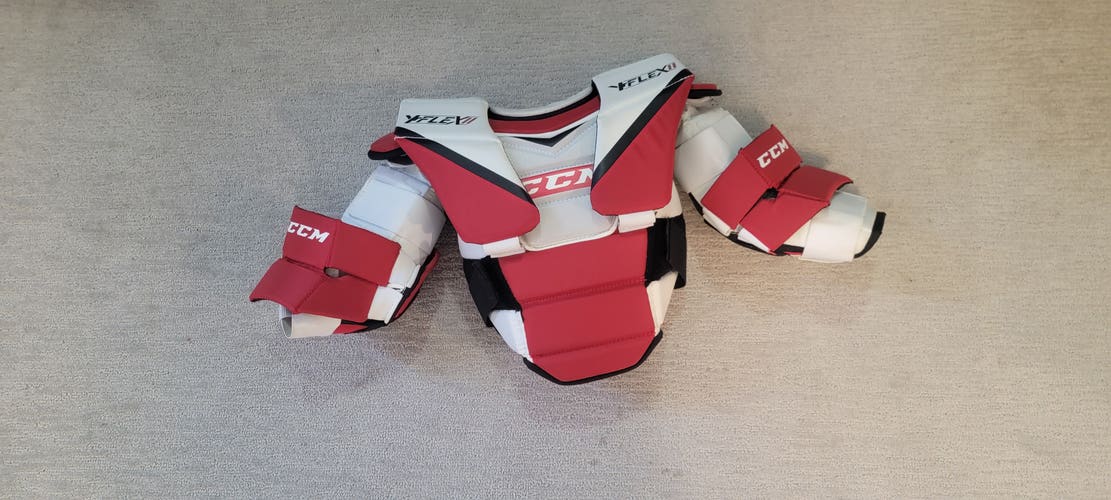 Used Small CCM Yflex Goalie Chest Protector