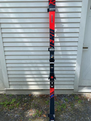 Rossignol FIS GS Skis 188cm 30m WITH 15 din Look Bindings