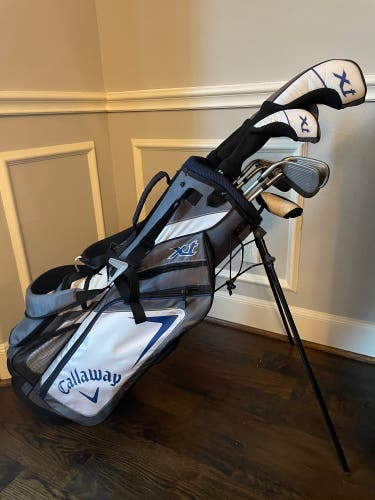 Callaway XT Junior Golf 10 Club Set - DR, FW, HY, 6-SW, Putter