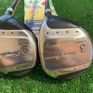 Tommy Armour Evo Woods Set 3 and 9 Woods Ladies Graphite Shafts