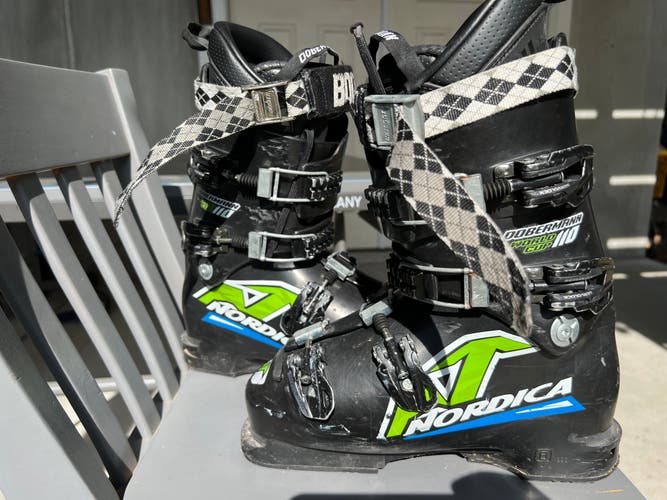 Nordica Dobermann World Cup Ski Racing Boots 110 Flex, Lace up Liners
