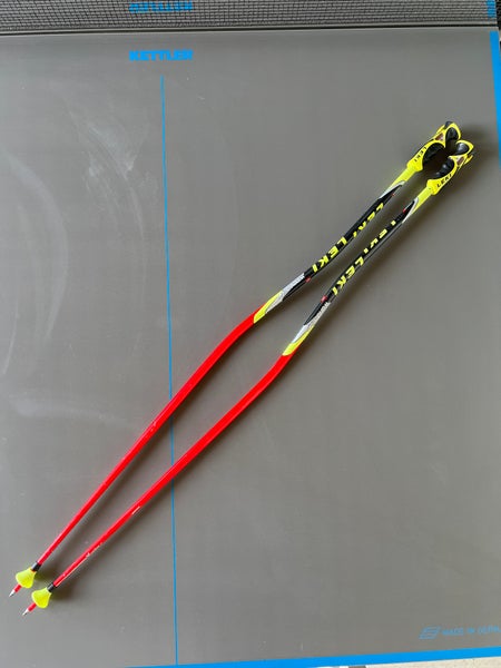 Used 54in (135cm) Leki Racing World Cup - GS Ski Poles
