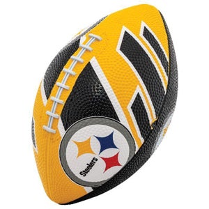 Franklin 8.5" Mini Rubber Football Pittsburgh Steelers