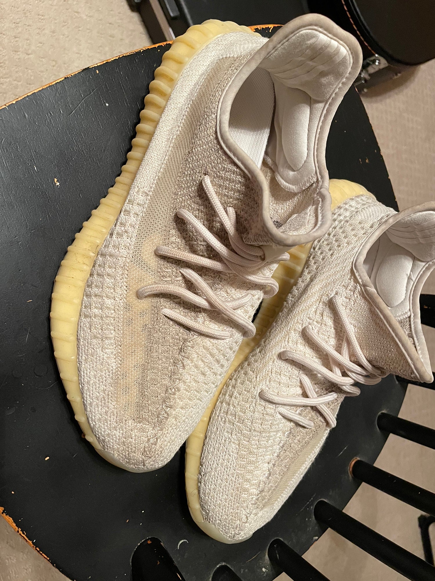 adidas gazelle silver green womens Shop Yellow Mens adidas Yeezy Boost 380 Lace Up Sneakers – Shoebacca main image 1