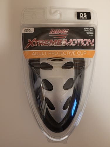 Bike Athletic Cup Xtreme Motion Adult One Size For Jock Strap Jockstrap NEW In Package Protective