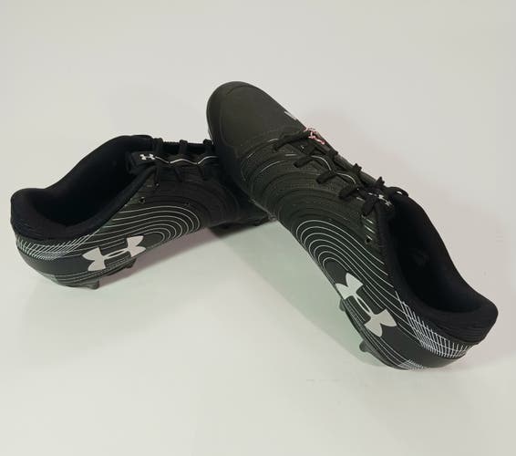 Under Armour Men's Nitro Lacrosse/Football Cleats, Size 11.5, Model #3000182-001