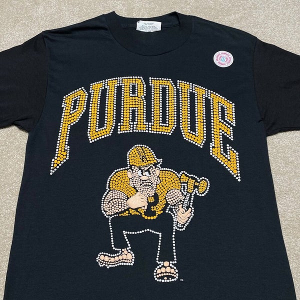 Purdue University T Shirt Men Small Adult Boilermakers College Vintage 90s USA