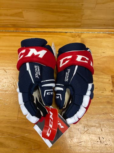 New  Blue/Red CCM 12" Tacks 9060 Gloves