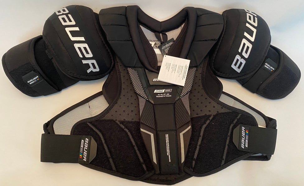 Bauer Pro Series Pro Stock Sr Shoulder Pads XL Brand New NHL AHL (9138