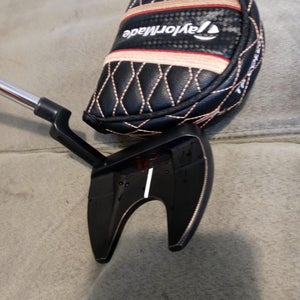 Men's Used TaylorMade Right Handed Mallet TP Black Copper Ardmore 3 Putter Uniflex 35"