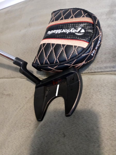 Men's Used TaylorMade Right Handed Mallet TP Black Copper Ardmore 3 Putter Uniflex 35"