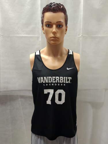 Team Issued Vanderbilt Women's Lacrosse Reversible Jersey Nike L NCAA