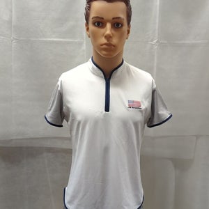 USA Racquetball Short Sleeve Shirt 1/4 Zip Women's L