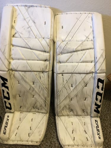 34" CCM Pro Stock Eflex 5 Goalie Leg Pads