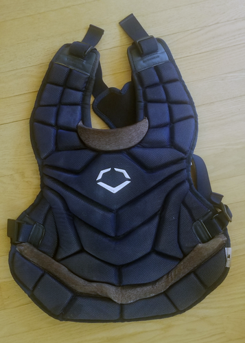 Used EvoShield Catcher's Chest Protector