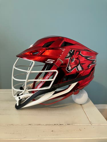 Team Issue Cascade S Lacrosse Helmet - Fairfield University D1