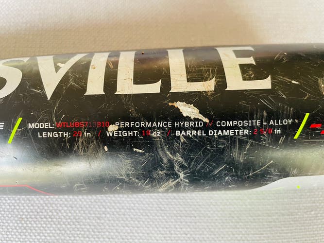 2019 Hybrid (-10) 19 oz 29" Select 719 Bat