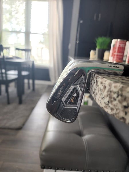 Used Men's TaylorMade Right Handed PSi Tour Iron Set Stiff Flex 7 Pieces Steel Shaft