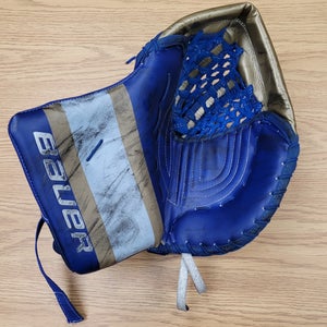 Used Bauer Regular Ultrasonic Pro Stock Goalie Glove