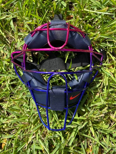Nike Titanium Catcher's Mask - Fourth of July Edition