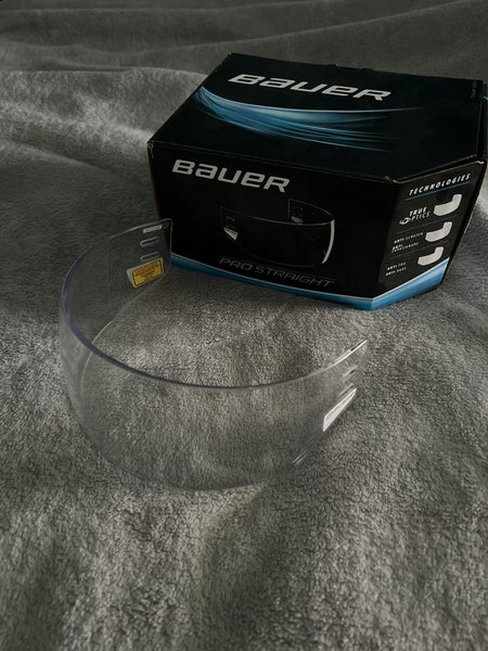 New  Bauer Pro Straight Visor Clear