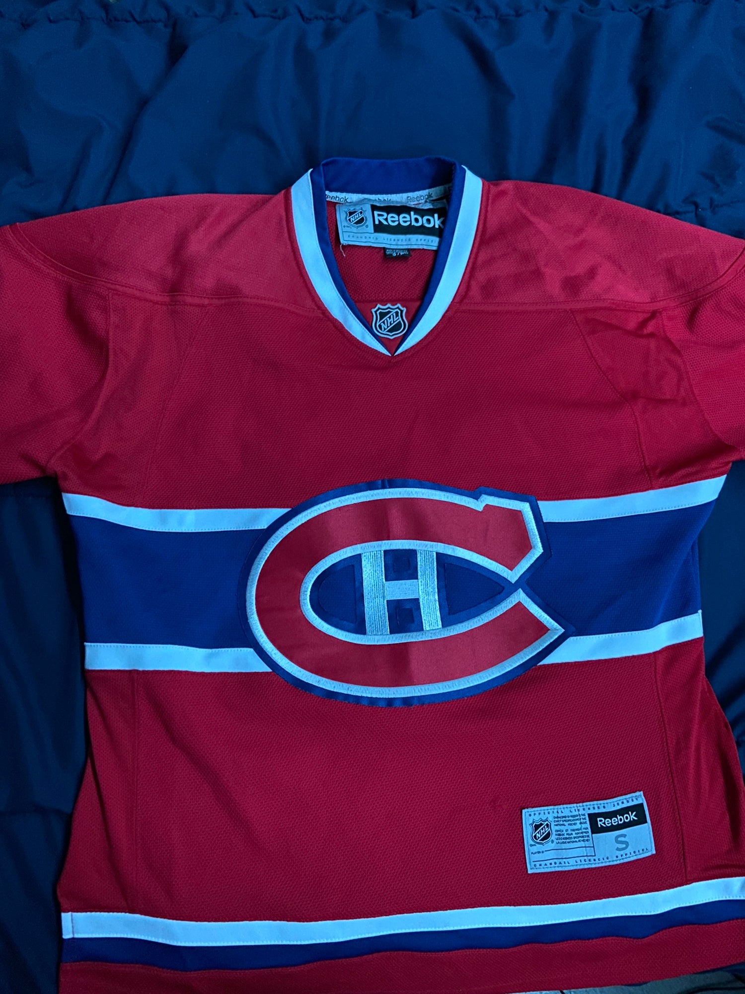 WOMEN-LG MONTREAL CANADIENS BLUE REVERSE RETRO FANATICS PREMIER