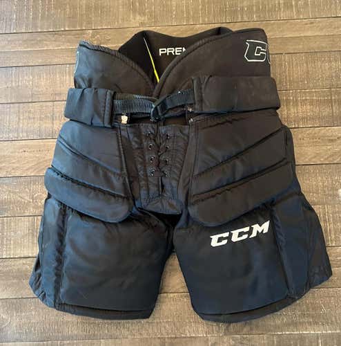 Intermediate Used Medium CCM Premier Hockey Goalie Pants