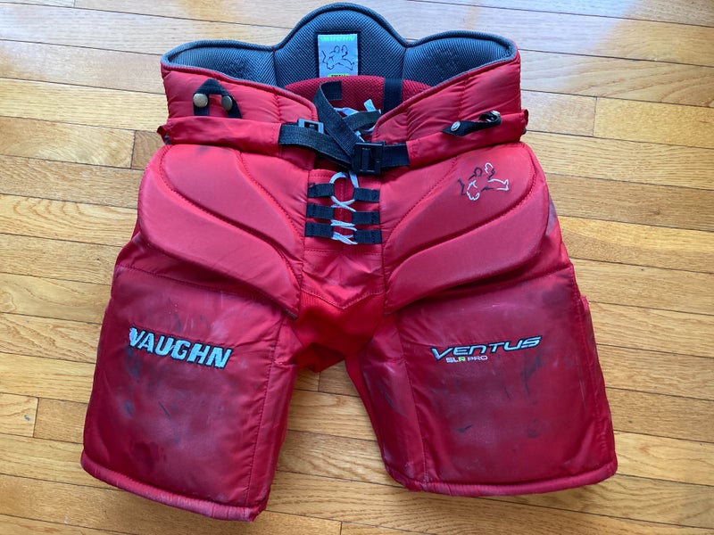 Vaughn Ventus SLR Pro goalie pants Senior Small 30" Red