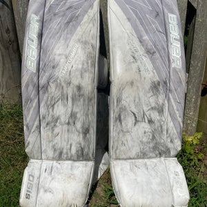 Used Bauer Supreme S190 Goalie Leg Pads