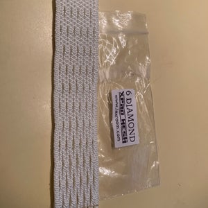 NEW  6 D Diamond MENS Lax Room X Pro Lacrosse Mesh NEW!