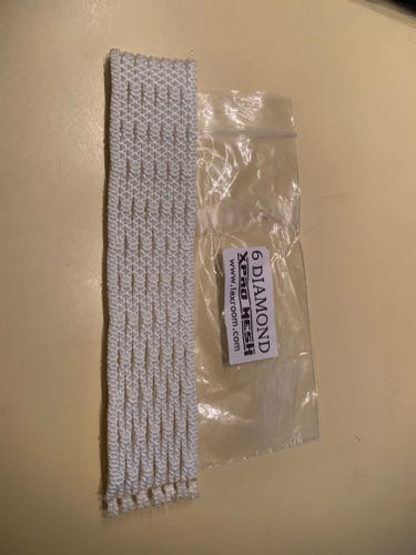 NEW  6 D Diamond MENS Lax Room X Pro Lacrosse Mesh NEW!