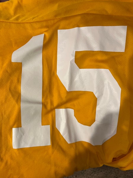 K1 yellow jersey xl #15 front and back Like New