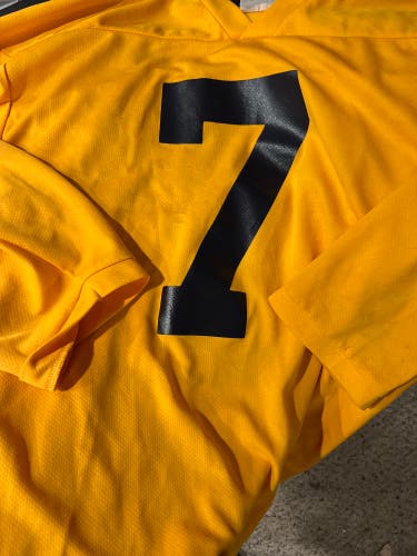 K1 yellow jersey xl #7 front and back Like New