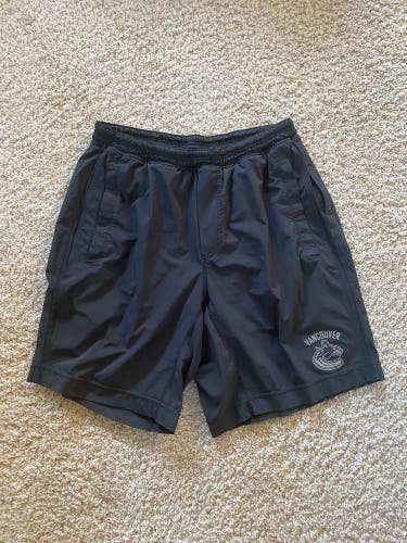 Vancouver Canucks Team Issued Lululemon Shorts w/ Built-In Liner