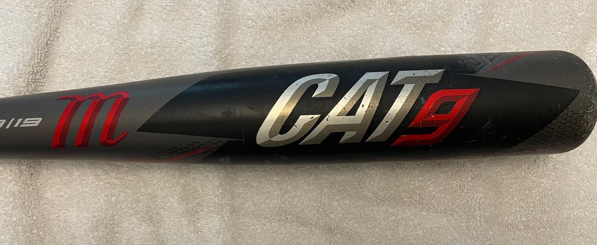 2021 Marucci Cat9 USSSA Certified Used 29” 19oz -(10)