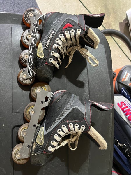 Used Bauer Regular Width Size 1 Inline Skates