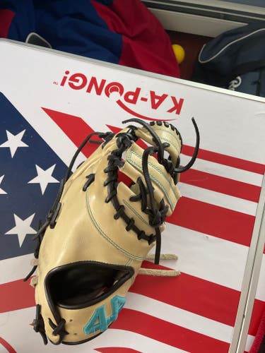 Used 44 Pro Right Hand Throw First Base 574 Baseball Glove 12.5"