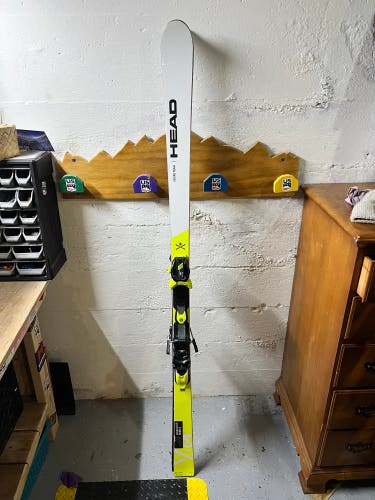 173cm Skis 2022 HEAD Racing World Cup Rebels i.GS RD Team (Jr) W/ Head Flex 11 Bindings Max in 11